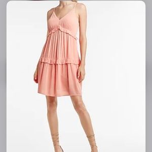 Express blush colored dress